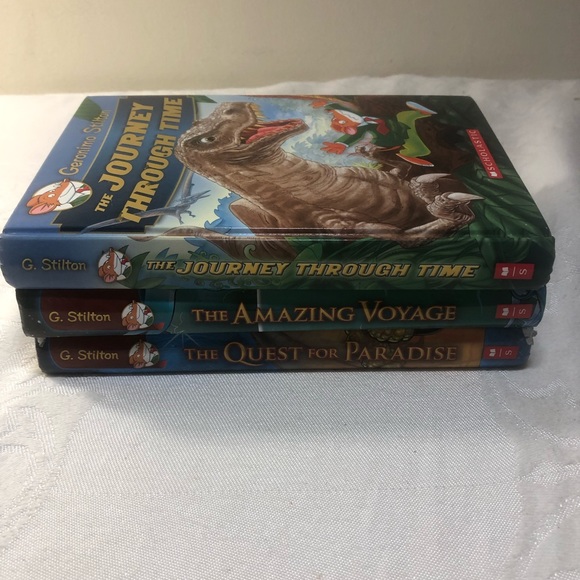 3 Geronimo Stilton Hard Cover Books - Picture 2 of 9